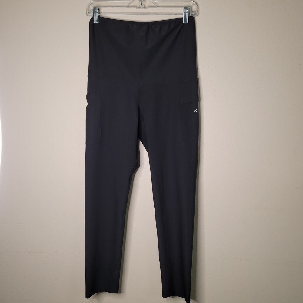 Nanohertz Black Workout Pants - XL with Pockets